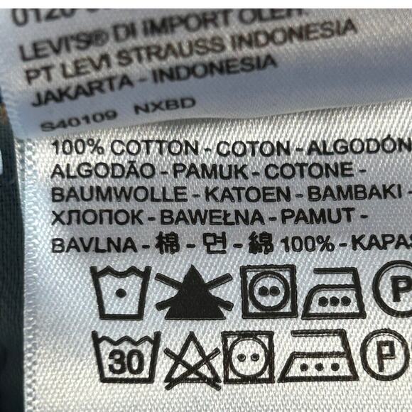 Levi’s 505 Jeans Blue 100% Cotton Denim Straight Leg Mid Rise W42 L32 - Picture 6 of 7